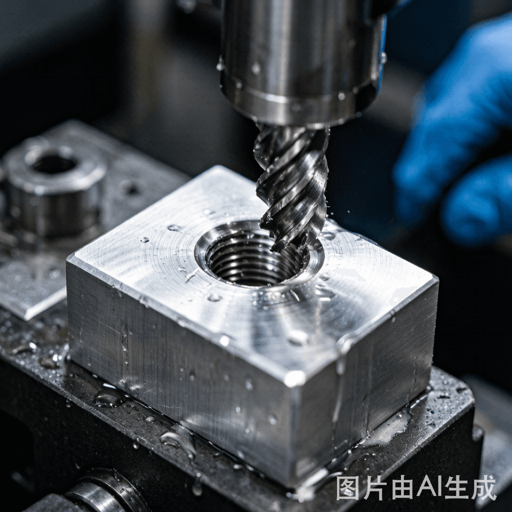 数控铣内螺纹加工